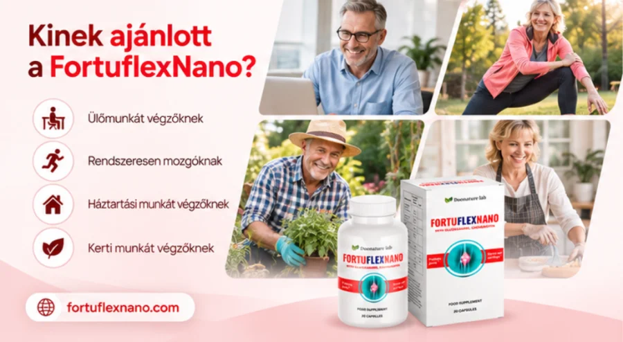 FortuflexNano — napi rutinba illeszthető kapszula