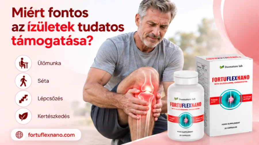 FortuflexNano — ízületek napi terhelése és tudatos támogatása